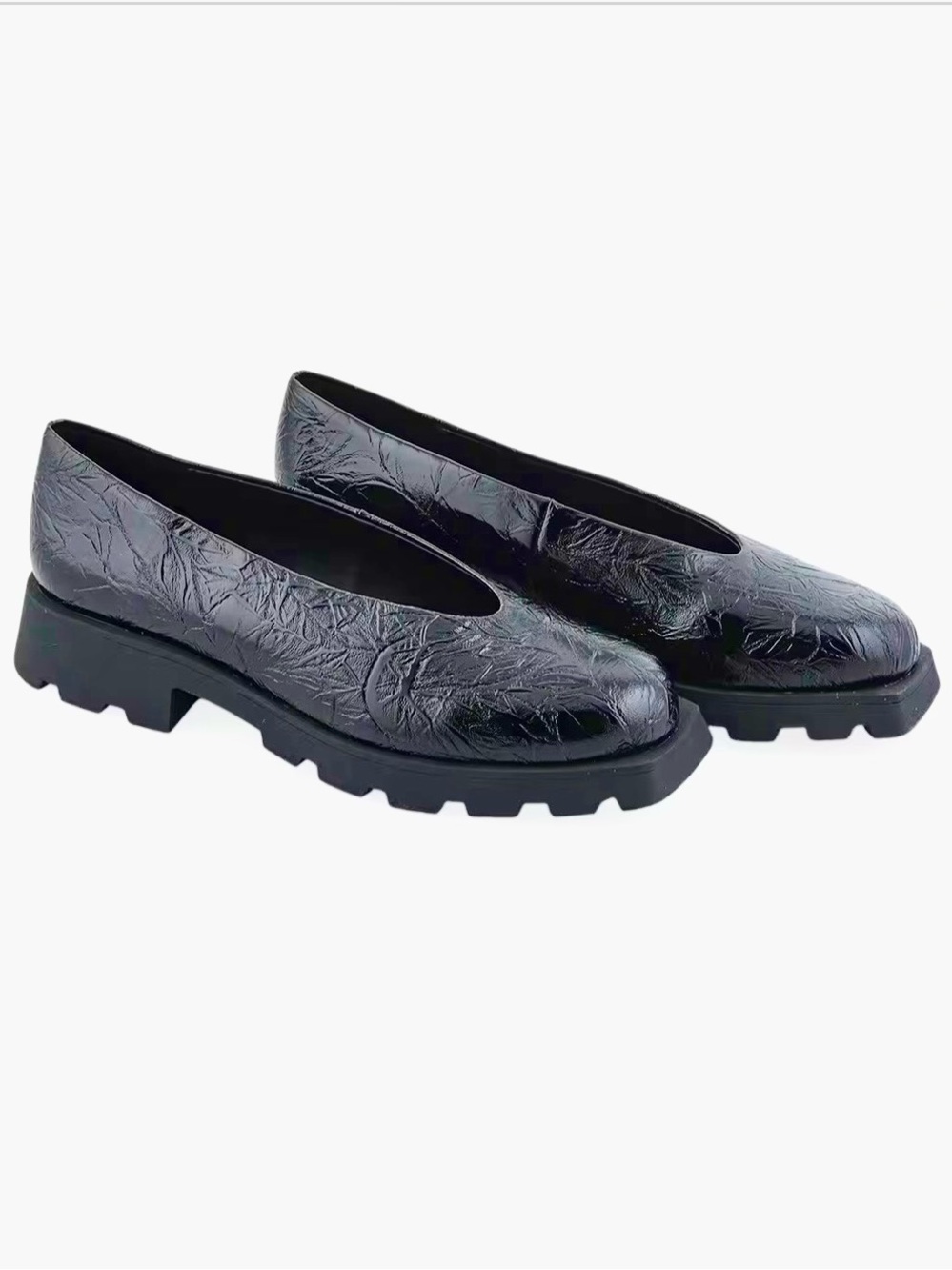 NEW Katy Perry Collections The Darling black slip on flats 8